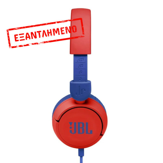 Ακουστικά Kids JBL JR310  με Μικρόφωνο 3.5mm 1m  Μπλε - Κόκκινο