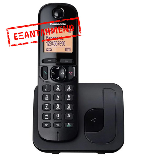 Ασύρματο Ψηφιακό Τηλέφωνο Panasonic KX-TGC210 Μαύρο EU Ασύρματο Ψηφιακό Τηλέφωνο Panasonic KX-TGC210 Μαύρο EU