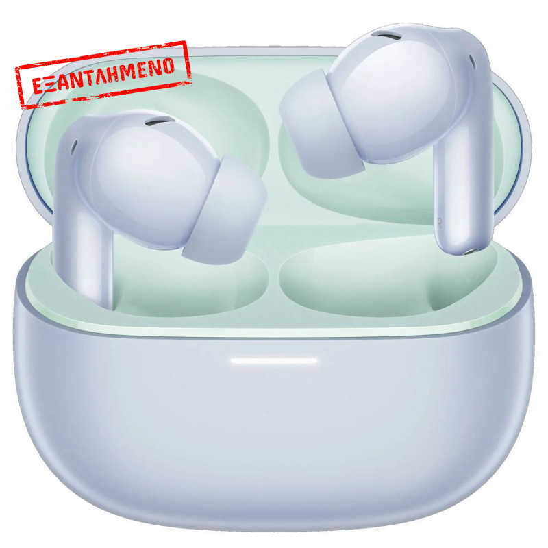 Wireless Bluetooth Xiaomi Redmi Buds 5 Pro BHR7799GL Ultra HD IP54 με Active Noise Cancellation Μωβ