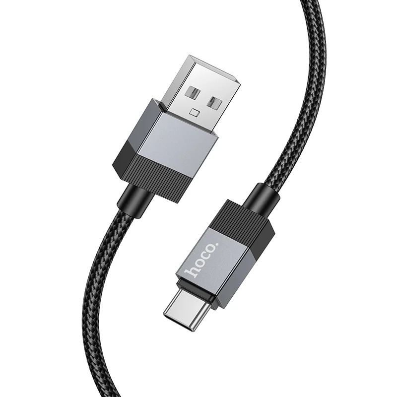 Καλώδιο Hoco X110 Honorific USB-A σε USB-C 3A Braided Μαύρο 1m Καλώδιο Hoco X110 Honorific USB-A σε USB-C 3A Braided Μαύρο 1m