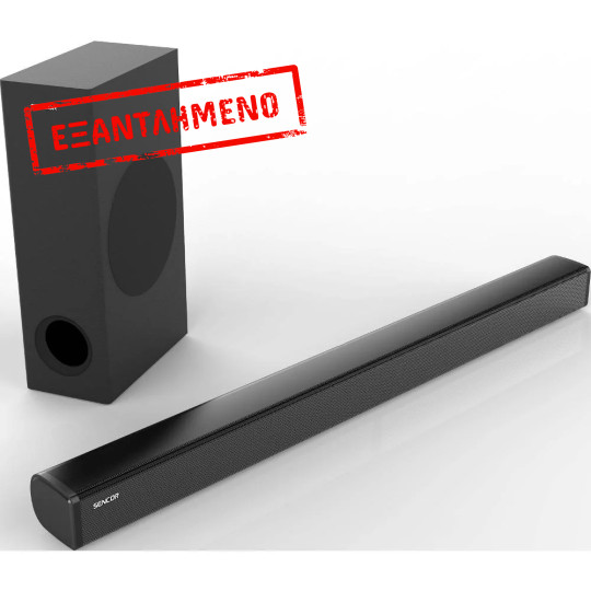 Soundbar Sencor SSB 5500BW 2.1CH με Ασύρματο Subwoofer, 160W, Bluetooth 5.3, HDMI ARC, Optical, USB