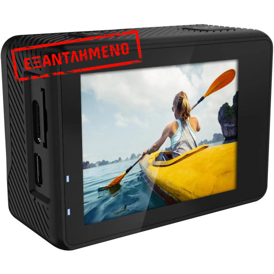 Action Camera Sencor 3CAM 4K60WRD 5k 30Fps 750 mAh 2" και 1.3" TFT Οθόνες  και Αδιάβροχη Θήκη