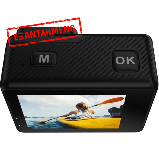 Action Camera Sencor 3CAM 4K60WRD 5k 30Fps 750 mAh 2" και 1.3" TFT Οθόνες  και Αδιάβροχη Θήκη