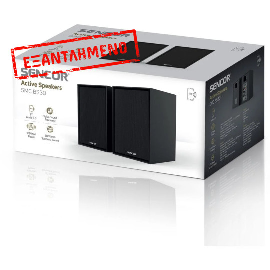 Sencor SMC BS30 Αυτοενισχυόμενα Ηχεία 100W με Bluetooth, HDMI ARC
