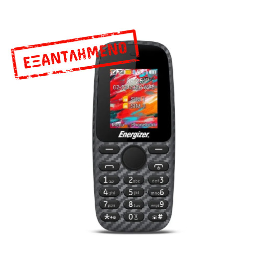 Energizer Energy E2 32MB/2GB Dual Sim 2G 1.77" Μαύρο