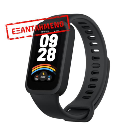 Xiaomi Smart Band 9 Active BHR9444GL Αδιάβροχο έως 5ATM 300 mAh 1.47" Μαύρο Xiaomi Smart Band 9 Active BHR9444GL Αδιάβροχο έως 5ATM 300 mAh 1.47" Μαύρο
