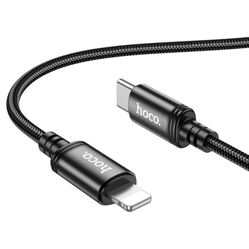 Καλώδιο Hoco X89 Wind USB-C σε Lightning PD20W Braided Μαύρο 1m Καλώδιο Hoco X89 Wind USB-C σε Lightning PD20W Braided Μαύρο 1m