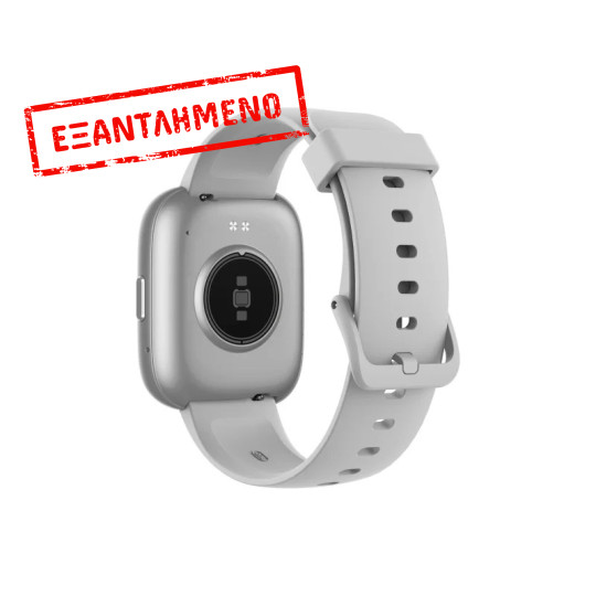 Smartwatch Maxcom Ecowatch 6 1.83" 300 mAh IP68 με Δυνατότητα Κλήσεων Silver