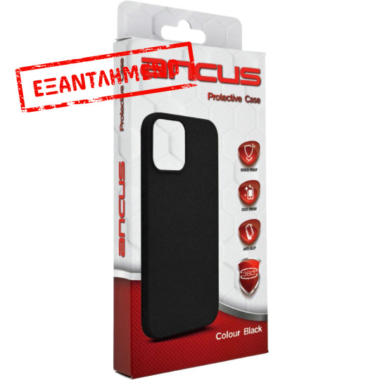 Θήκη TPU Ancus για Samsung SM-A065 Galaxy A06 4G SM-A066 Galaxy A06 5G Μαύρη