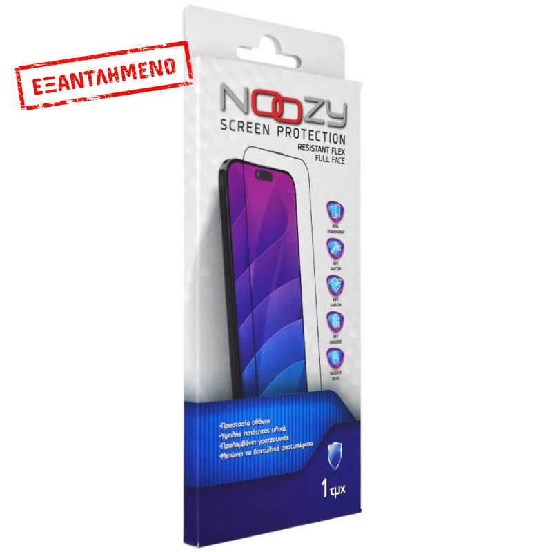 Tempered Glass Noozy Full Face Resistant Flex 9H για Xiaomi Redmi Note 14 5G