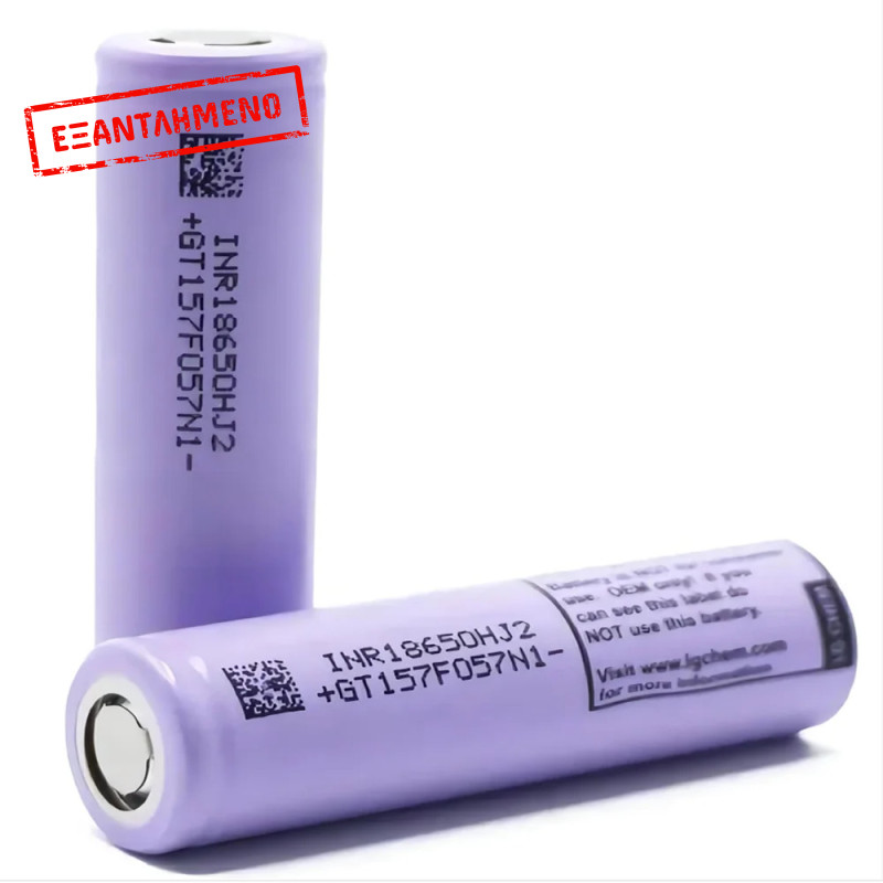 Επαναφορτιζόμενη Μπαταρία Βιομηχανικού Τύπου, LG INR18650 HJ2 Li-ion 3.6V 2950mAh 20A Επαναφορτιζόμενη Μπαταρία Βιομηχανικού Τύπου, LG INR18650 HJ2 Li-ion 3.6V 2950mAh 20A