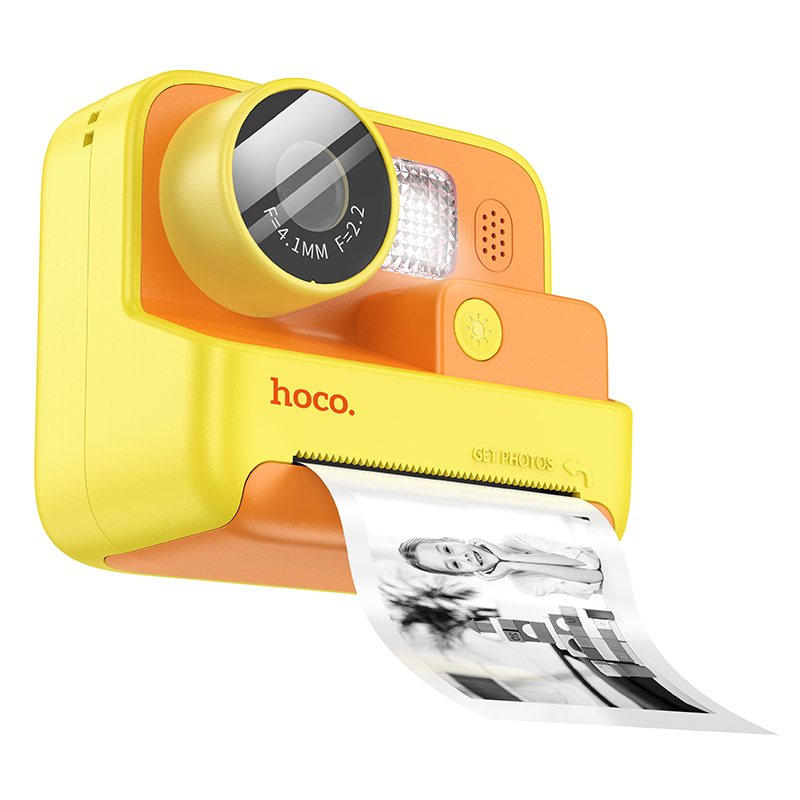 Kids Dual HD Camera Hoco DV200 με Οθόνη 2.0" 800mAh και Δυνατότητα Εκτύπωσης Φωτογραφιών Κίτρινη-Πορτοκαλί Kids Dual HD Camera Hoco DV200 με Οθόνη 2.0" 800mAh και Δυνατότητα Εκτύπωσης Φωτογραφιών Κίτρινη-Πορτοκαλί