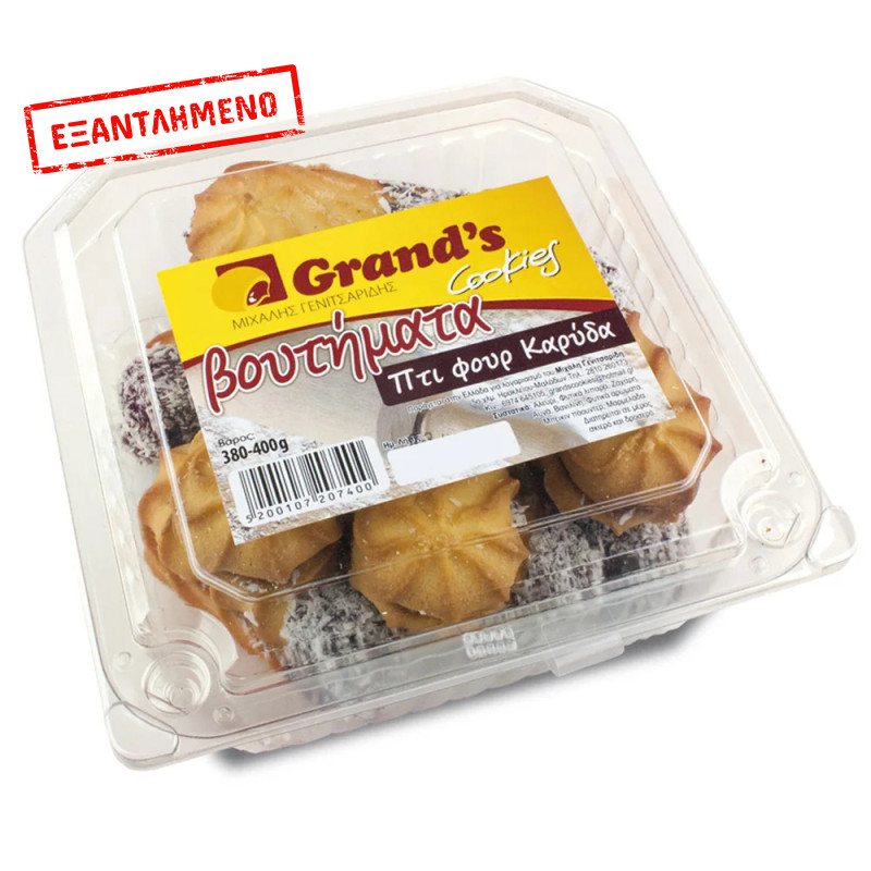 Grand Cookies Petit Four με Καρύδα 380g