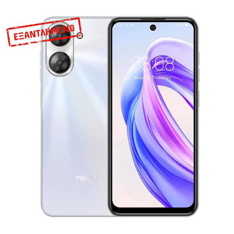 Meizu Mblu 21 M416 4G 6.79" Android 14 IPS Octa Core 4GB/64GB White  με Θήκη και Screen Protector
