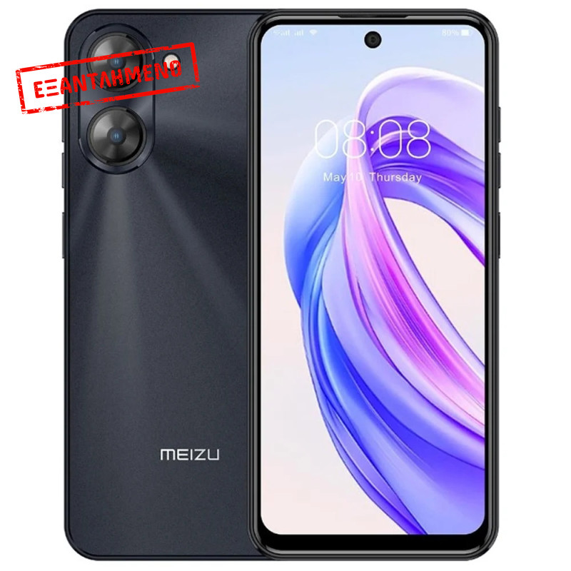 Meizu Mblu 21 M416 4G 6.79" Android 14 IPS Octa Core 4GB/64GB Black  με Θήκη και Screen Protector