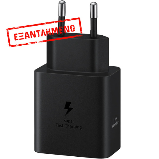 Φορτιστής Ταξιδίου Samsung Fast Charging EPT4511NBE 45W USB-C Μαύρος Φορτιστής Ταξιδίου Samsung Fast Charging EPT4511NBE 45W USB-C Μαύρος