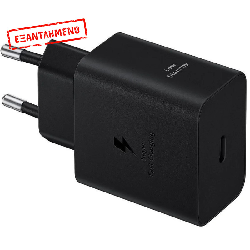 Φορτιστής Ταξιδίου Samsung Fast Charging EPT4511NBE 45W USB-C Μαύρος Φορτιστής Ταξιδίου Samsung Fast Charging EPT4511NBE 45W USB-C Μαύρος