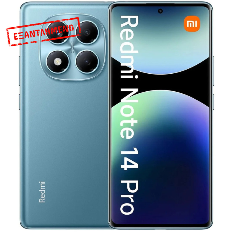 Xiaomi Redmi Note 14 Pro 4G Dual Sim 6.67" 12GB/512GB NFC IP64 Ocean Blue Xiaomi Redmi Note 14 Pro 4G Dual Sim 6.67" 12GB/512GB NFC IP64 Ocean Blue