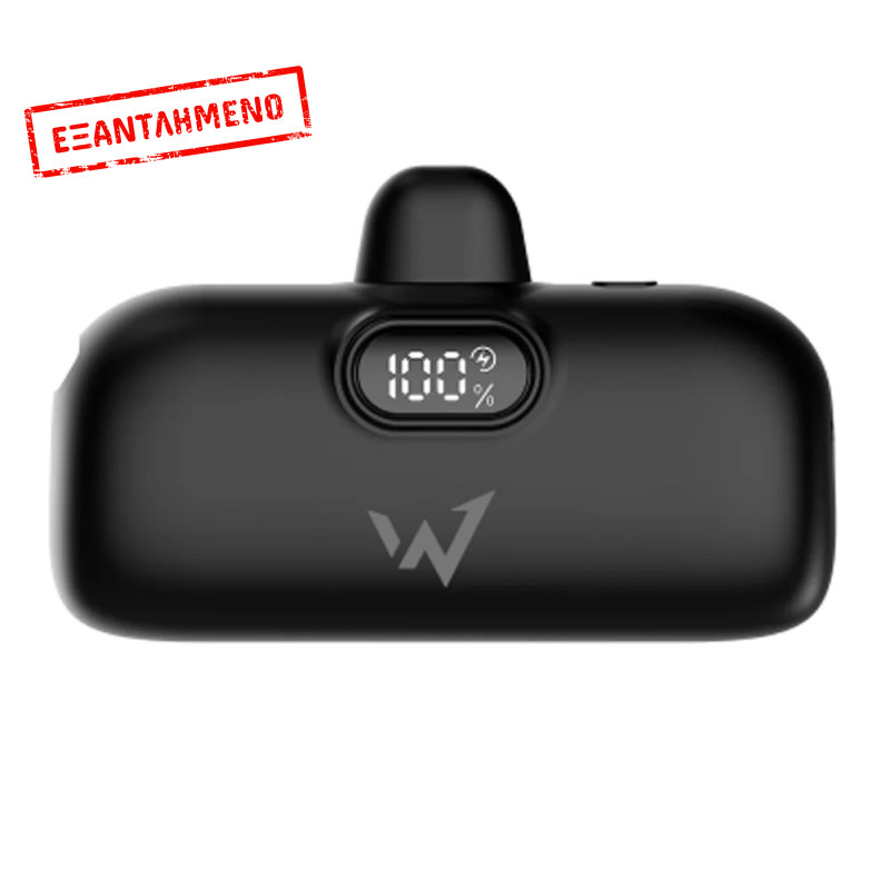 Power Bank Wonder WX5D Extra Compact 5000mAh PD18W USB-C με LED Ένδειξη Φόρτισης Power Bank Wonder WX5D Extra Compact 5000mAh PD18W USB-C με LED Ένδειξη Φόρτισης