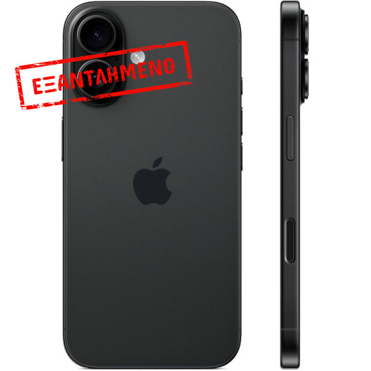Apple iPhone 16 5G 6.1" 8GB/256GB NFC IP68 Black Apple iPhone 16 5G 6.1" 8GB/256GB NFC IP68 Black