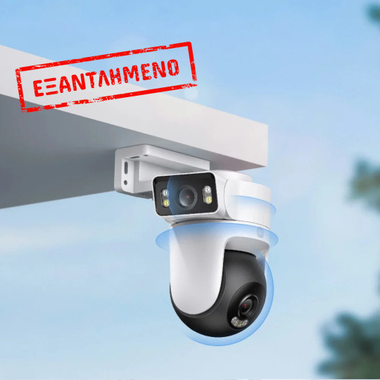 Smart Κάμερα Xiaomi CW500 Dual BHR9402EU με Διπλή Κάμερα Quad HD Wi-Fi 4MP MicroSD Slot και Αμφίδρομο Ήχο IP66