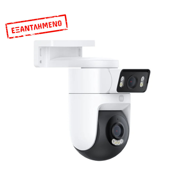 Smart Κάμερα Xiaomi CW500 Dual BHR9402EU με Διπλή Κάμερα Quad HD Wi-Fi 4MP MicroSD Slot και Αμφίδρομο Ήχο IP66