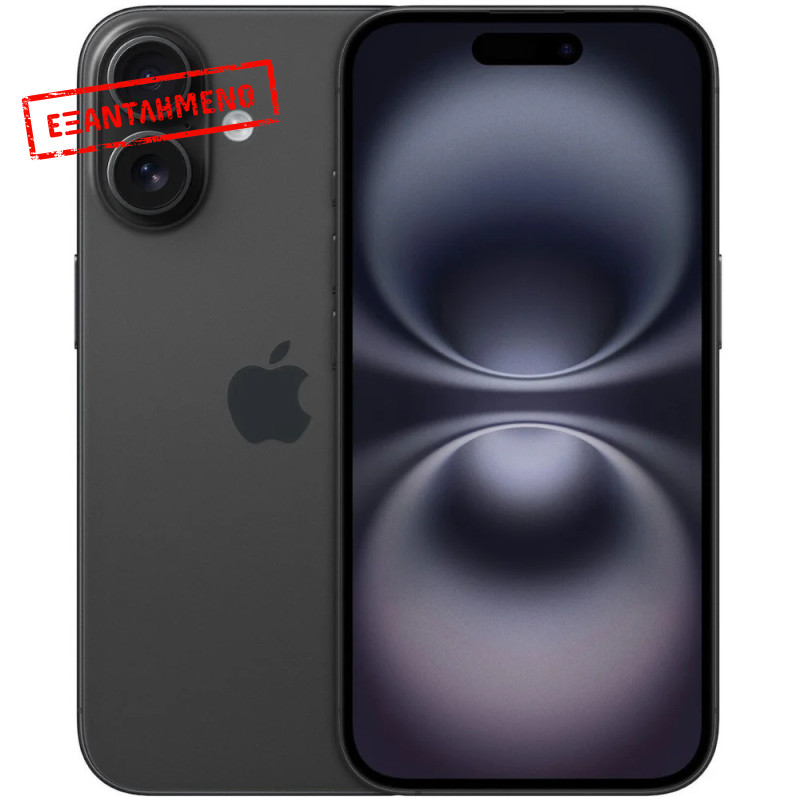 Apple iPhone 16 5G 6.1" 8GB/512GB NFC IP68 Black Apple iPhone 16 5G 6.1" 8GB/512GB NFC IP68 Black
