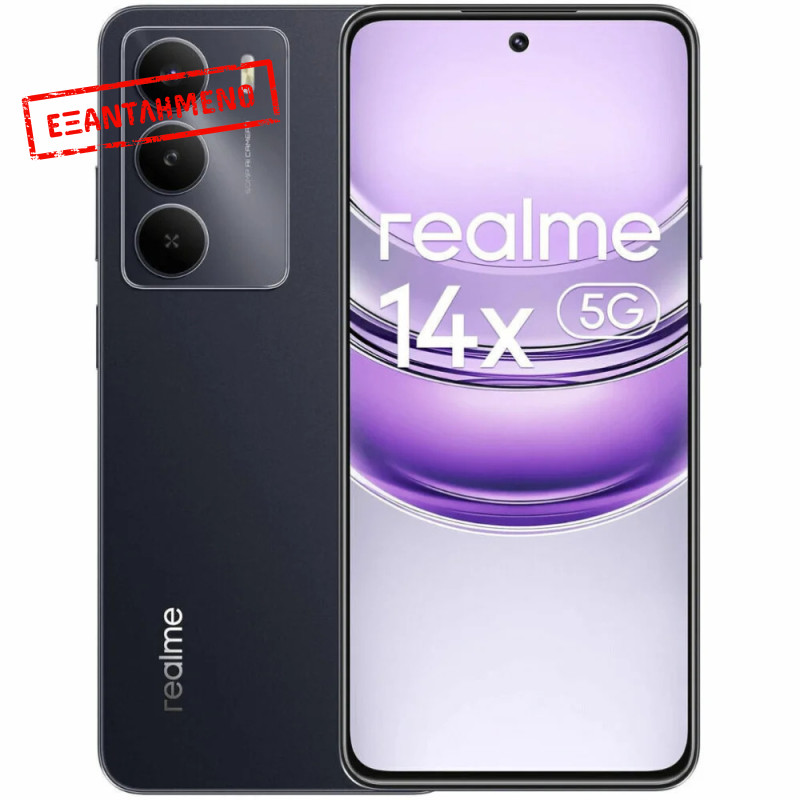 Realme 14X 5G Dual Sim 6.67" 6GB/128GB NFC IP64 Carbon Black Realme 14X 5G Dual Sim 6.67" 6GB/128GB NFC IP64 Carbon Black