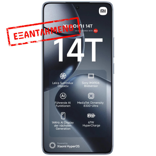 Xiaomi 14T 5G Dual Sim 6.67" 12GB/256GB NFC IP68 Titan Blue