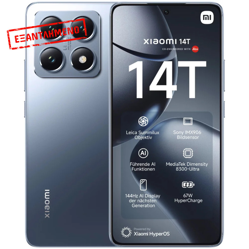 Xiaomi 14T 5G Dual Sim 6.67" 12GB/256GB NFC IP68 Titan Blue