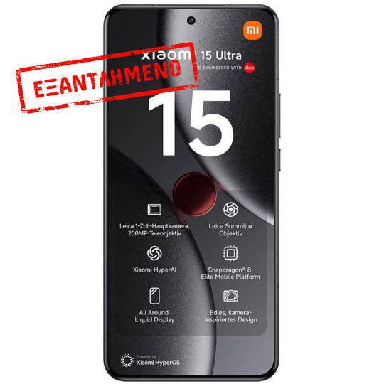 Xiaomi 15 Ultra 5G Dual Sim 6.73" 16GB/512GB NFC IP68 Black