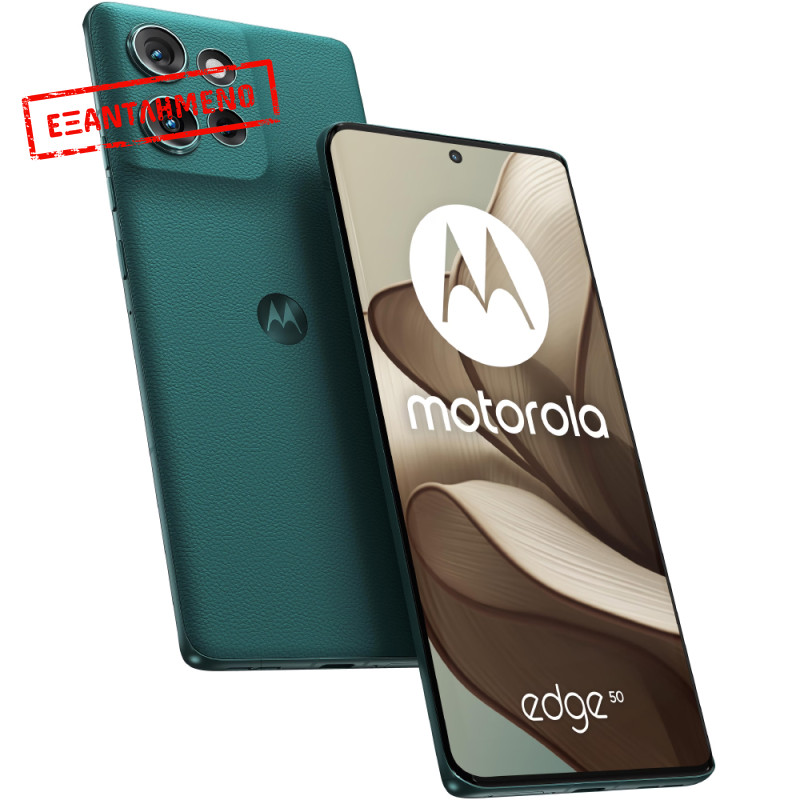 Motorola Edge 50 5G Dual Sim 6.7" 12GB/512GB NFC IP68 Jungle Green - Vegan Leather