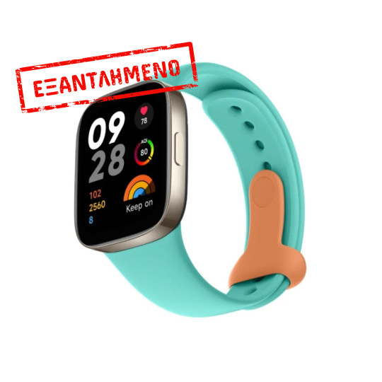 Watchband Xiaomi Silicon Strap για Redmi Watch 3 Aqua Blue BHR6937GL Watchband Xiaomi Silicon Strap για Redmi Watch 3 Aqua Blue BHR6937GL