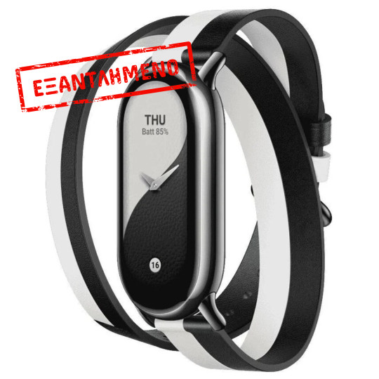 Watchband Xiaomi Δερμάτινο Διπλό Strap για Smart Band 8 / Smart Band 9 Ασπρομαύρο BHR7311GL Watchband Xiaomi Δερμάτινο Διπλό Strap για Smart Band 8 / Smart Band 9 Ασπρομαύρο BHR7311GL