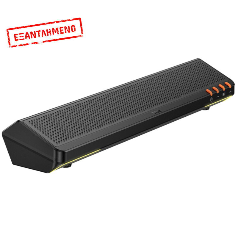 Computer Speaker Hoco BS66 Smooth 6W USB2.0 Bluetooth v5.0 και Κουμπιά Λειτουργιών Μαύρο Computer Speaker Hoco BS66 Smooth 6W USB2.0 Bluetooth v5.0 και Κουμπιά Λειτουργιών Μαύρο