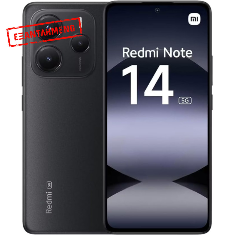 Xiaomi Redmi Note 14 5G Dual Sim 6.67" 6GB/128GB NFC IP64 Midnight Black Xiaomi Redmi Note 14 5G Dual Sim 6.67" 6GB/128GB NFC IP64 Midnight Black