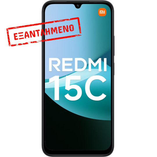 Xiaomi Redmi 15C 4G Dual Sim 6.9" 4GB/128GB NFC IP64 Midnight Black