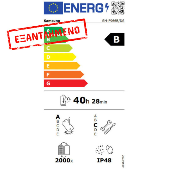 Samsung SM-F966 Galaxy Z Fold7 5G Dual Sim 8" 12GB/256GB NFC IP48 Silver Shadow