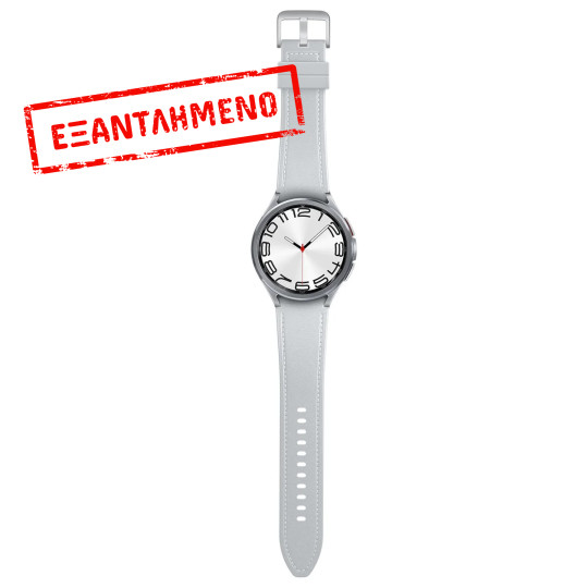 Smartwatch Samsung Galaxy Watch6 Classic R960 1.5" Super AMOLED GPS NFC 5ATM με Δυνατότητα Κλήσεων Silver Smartwatch Samsung Galaxy Watch6 Classic R960 1.5" Super AMOLED GPS NFC 5ATM με Δυνατότητα Κλήσεων Silver