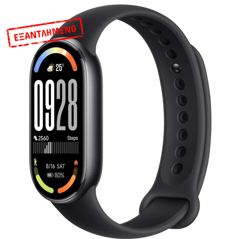 Xiaomi Smart Band 10 BHR07PYGL1.72" AMOLED Αδιαβροχοποίηση έως 5ATM Midnight Black Xiaomi Smart Band 10 BHR07PYGL1.72" AMOLED Αδιαβροχοποίηση έως 5ATM Midnight Black