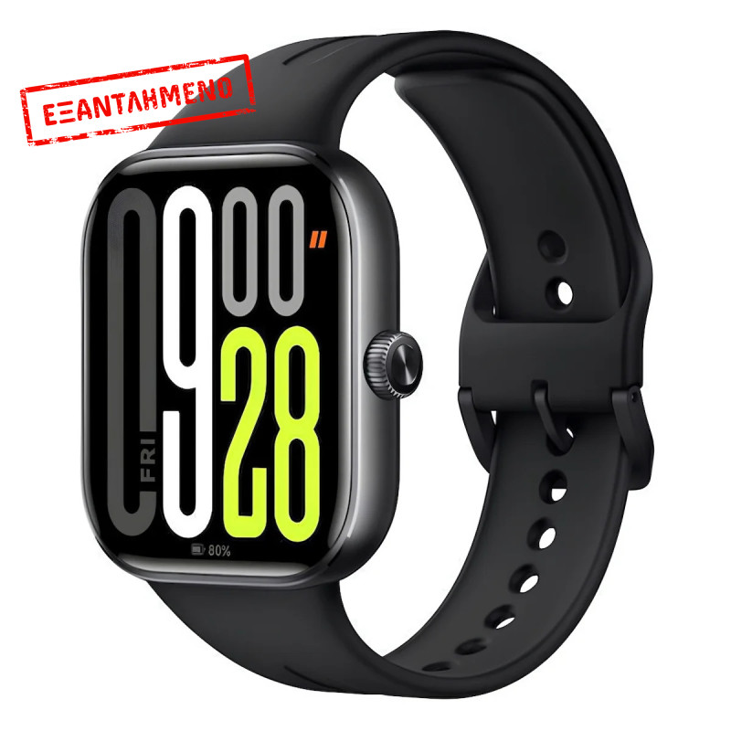 Smartwatch Xiaomi Redmi Watch 5 BHR9389GL 2.07" AMOLED GPS Αδιαβροχοποίηση έως 5ATM με Δυνατότητα Κλήσεων Obsidian Black Smartwatch Xiaomi Redmi Watch 5 BHR9389GL 2.07" AMOLED GPS Αδιαβροχοποίηση έως 5ATM με Δυνατότητα Κλήσεων Obsidian Black