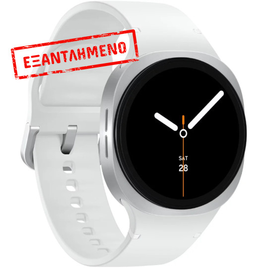 Smartwatch Samsung Galaxy Watch8 L330 1.5" Super AMOLED GPS NFC IP68 με Δυνατότητα Κλήσεων Silver Smartwatch Samsung Galaxy Watch8 L330 1.5" Super AMOLED GPS NFC IP68 με Δυνατότητα Κλήσεων Silver
