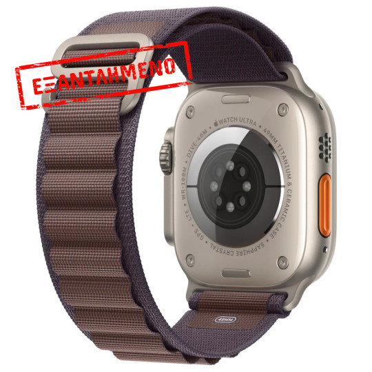 Apple Watch Ultra 2 49mm GPS eSIM NFC IP6X Titanium Case με Indigo Alpine Loop MREW3FD/A Apple Watch Ultra 2 49mm GPS eSIM NFC IP6X Titanium Case με Indigo Alpine Loop MREW3FD/A
