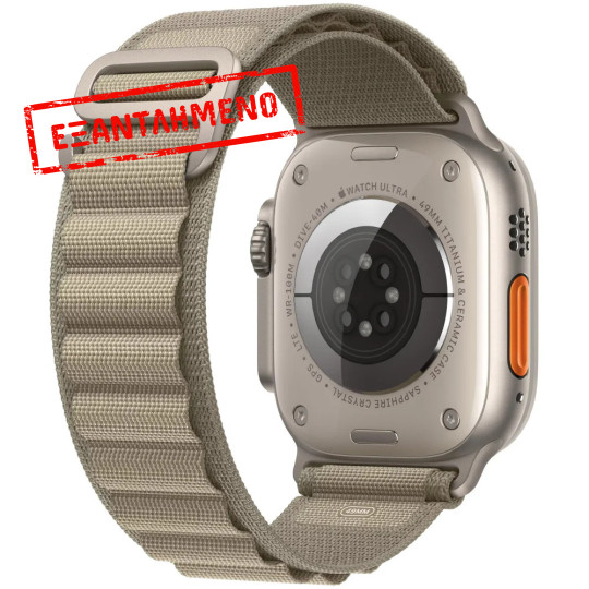 Apple Watch Ultra 2 49mm GPS eSIM NFC IP6X Titanium Case με Olive Alpine Loop MRF03FD/A Apple Watch Ultra 2 49mm GPS eSIM NFC IP6X Titanium Case με Olive Alpine Loop MRF03FD/A