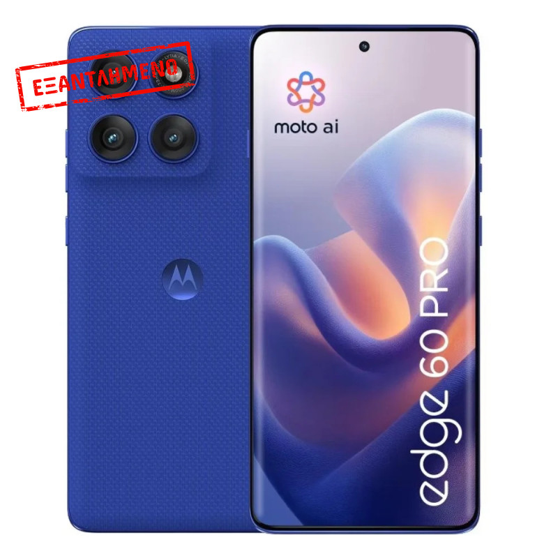 Motorola Edge 60 Pro 5G Dual Sim 6.7" 12GB/512GB NFC IP68 Pantone Dazzling Blue Motorola Edge 60 Pro 5G Dual Sim 6.7" 12GB/512GB NFC IP68 Pantone Dazzling Blue