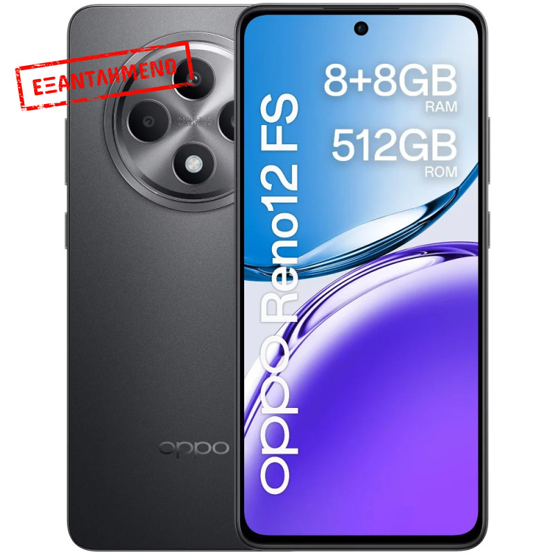 Oppo Reno12 FS 4G Dual Sim 6.67" 8GB/512GB NFC IP64 Matte Grey Oppo Reno12 FS 4G Dual Sim 6.67" 8GB/512GB NFC IP64 Matte Grey