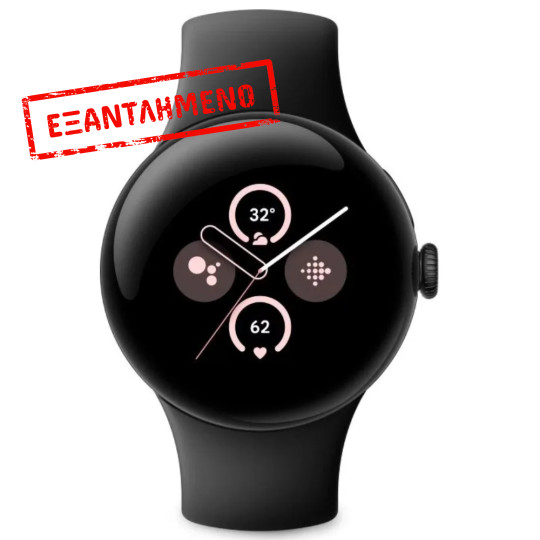 Smartwatch Google Pixel Watch 2 1,2 " AMOLED GPS NFC IP68 με Δυνατότητα Κλήσεων Obsidian Black