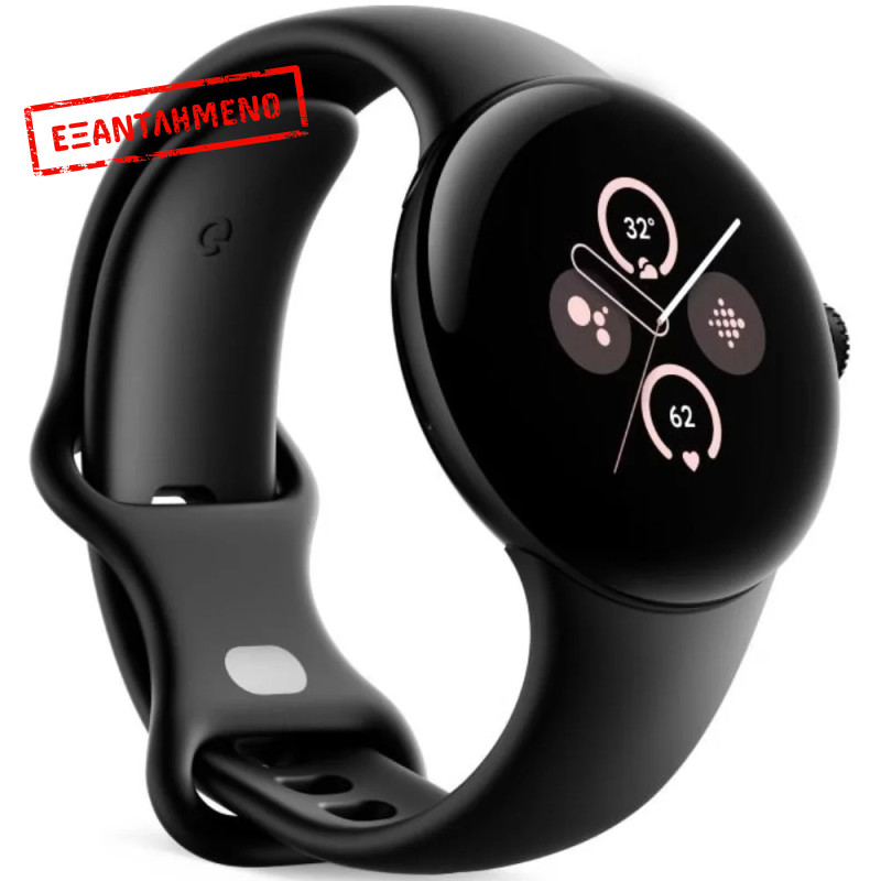 Smartwatch Google Pixel Watch 2 1,2 " AMOLED GPS NFC IP68 με Δυνατότητα Κλήσεων Obsidian Black