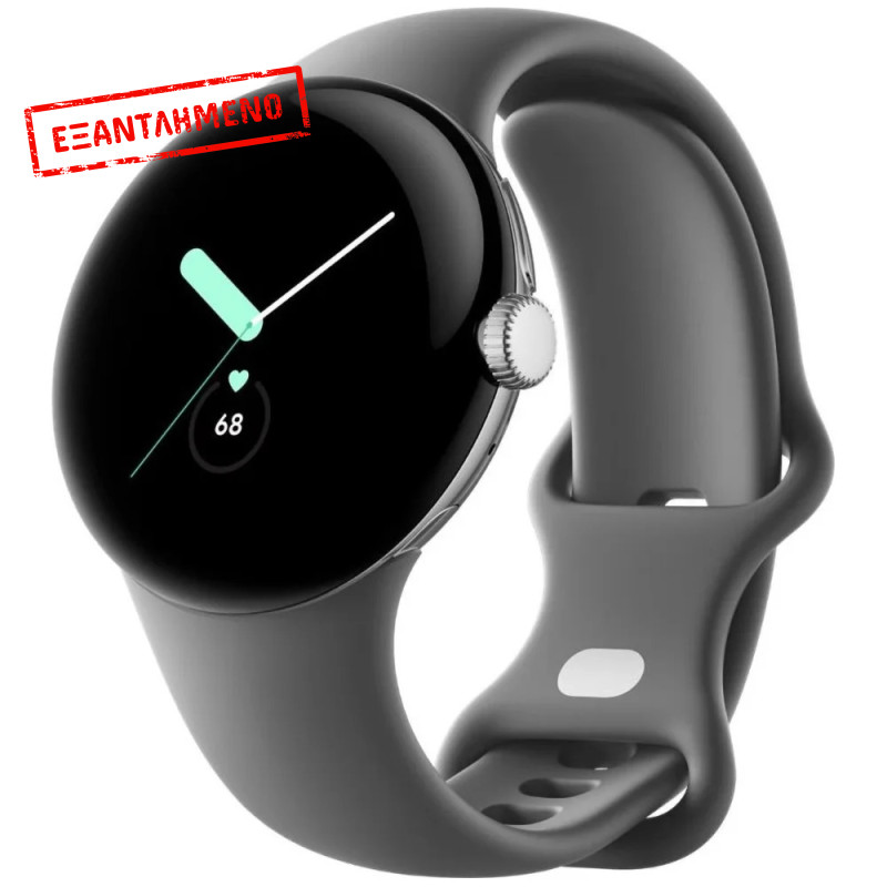 Smartwatch Google Pixel Watch 1,2 " AMOLED GPS NFC IP68 με Δυνατότητα Κλήσεων Charcoal Smartwatch Google Pixel Watch 1,2 " AMOLED GPS NFC IP68 με Δυνατότητα Κλήσεων Charcoal