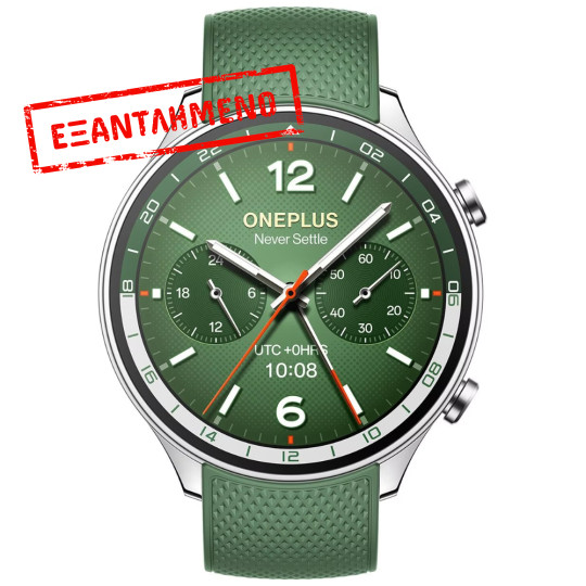 Smartwatch OnePlus Watch 2R 1,43" AMOLED GPS NFC IP68 με Δυνατότητα Κλήσεων Forest Green Smartwatch OnePlus Watch 2R 1,43" AMOLED GPS NFC IP68 με Δυνατότητα Κλήσεων Forest Green